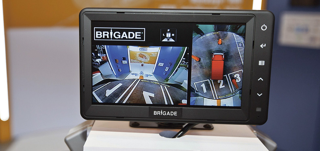 Екран камери для системи відеоспостереження від Brigade Electronics